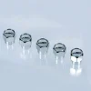 New 5 bouchons de valve aluminium Accessoires Voiture