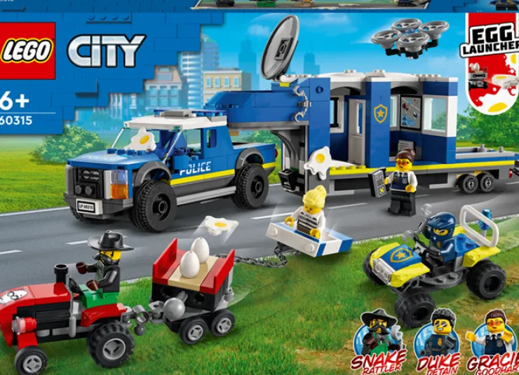 60315 Camion Mobile Police Jeux De Construction