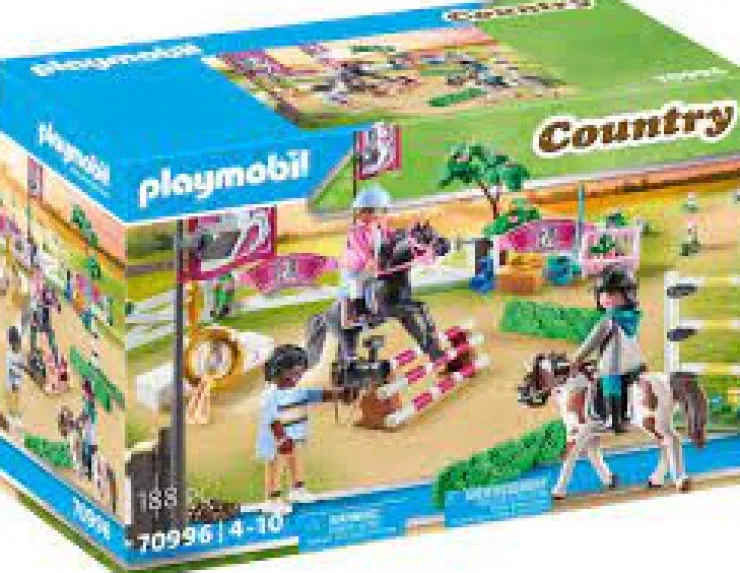 Hot 70996 PARCOURS OBSTACL.CHEVAUX Jeux De Construction