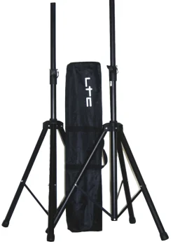 2 Speaker Stands With Bag Audio