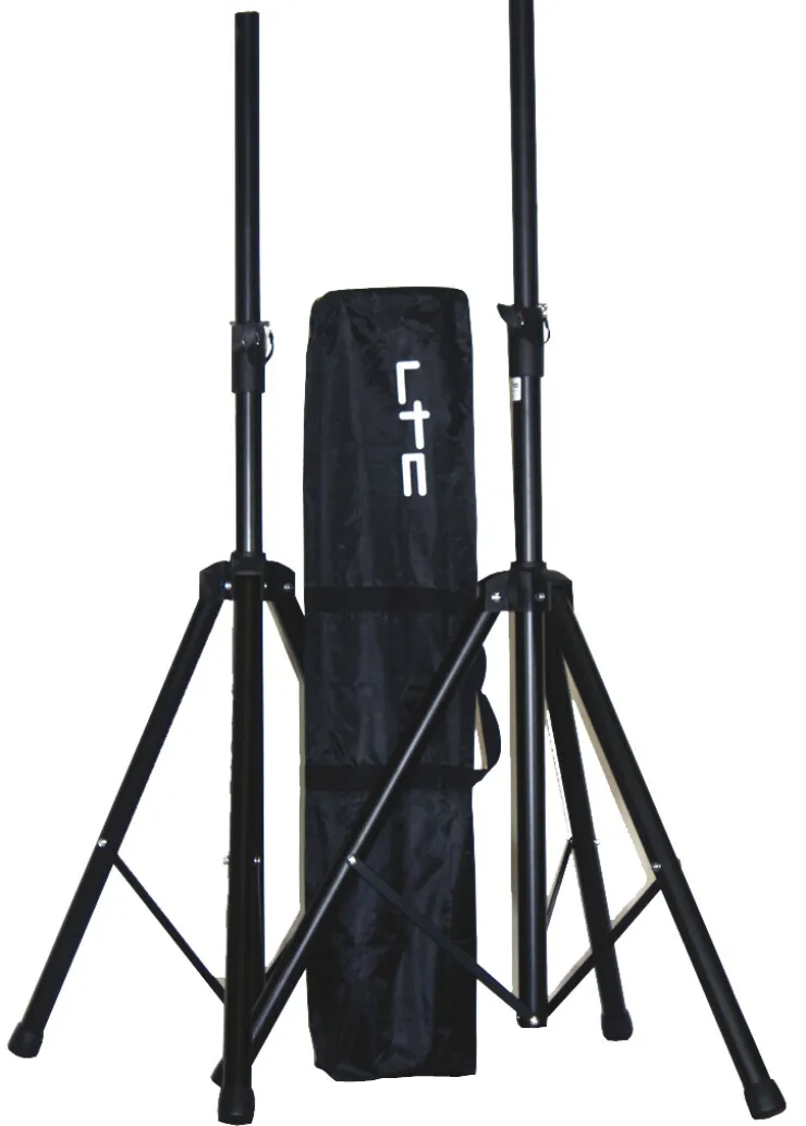 2 Speaker Stands With Bag Audio