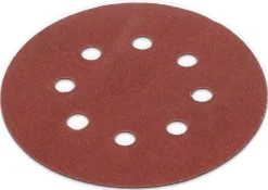 Hot 5 x papier abrasif 125 mm K240 Rabots Et Ponceuses