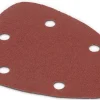 Discount 5 x papier abrasif 140 x 140 x 80 mm G120 Rabots Et Ponceuses