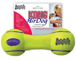 Discount Air squeaker dumbell jaune M Jouets
