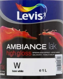 Ambiance laque high gloss mix 1 L blanc Laques