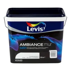Sale Ambiance mur satin blanc marbre 5 L Peinture Mur Et Plafond|Peinture Pour Plafond Et Murale