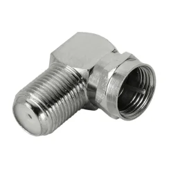 Best Antenne adapteur F-plug - F-socket 90 degrées Audio
