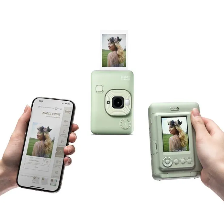 Appareil photo Fujifilm Instax Mini LiPlay - Vert Matcha Appareil Photo