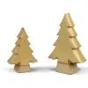 Discount Arbre de Noël en porcelaine 20cm Statues, Figurines Et Maisons