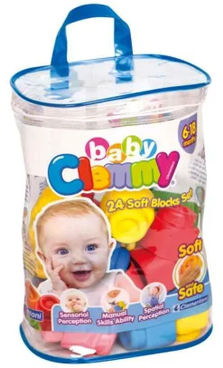 Sale Baby Clemmy 24 Blocks Set Jeux De Construction