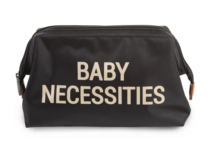 Clearance Baby Necessities Trousse De Toilette Noir Or Sacs À Langer