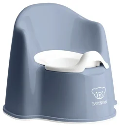 Outlet Babybjörn Pot fauteuil bleu profond/blanc Toilettes Et Accessoires