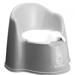 Babybjörn Pot fauteuil gris/blanc Toilettes Et Accessoires