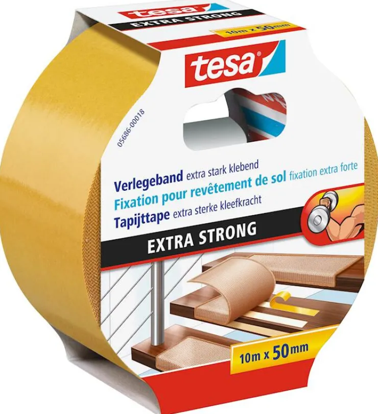 Online Bande tapis extra fort 10 m x 50 mm Rubans Adhésif