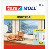 Bas de porte adhésif universel en mousse 15 mm x 10 m blanc Rubans Adhésif