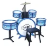 Clearance Batterie 6pièces avec tabouret. Jouets Musicaux