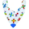 Outlet Bavoir avec triangle de dentition - 3m+ Bavettes Et Protection