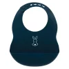 Clearance Bavoir Silicone Bleu Foncé Bavettes Et Protection