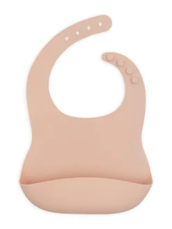 Online Bavoir Silicone Pale Pink Bavettes Et Protection