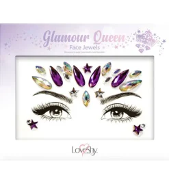 Outlet Bijoux de visage Glamour Queen - Multicolore Accessoires