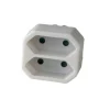 New Biplitte 2 x 6 A Rallonges Et Adaptateurs