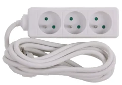 Online Bloc multi-prises avec corde 3 m blanc 3 x 16 A Rallonges Et Adaptateurs