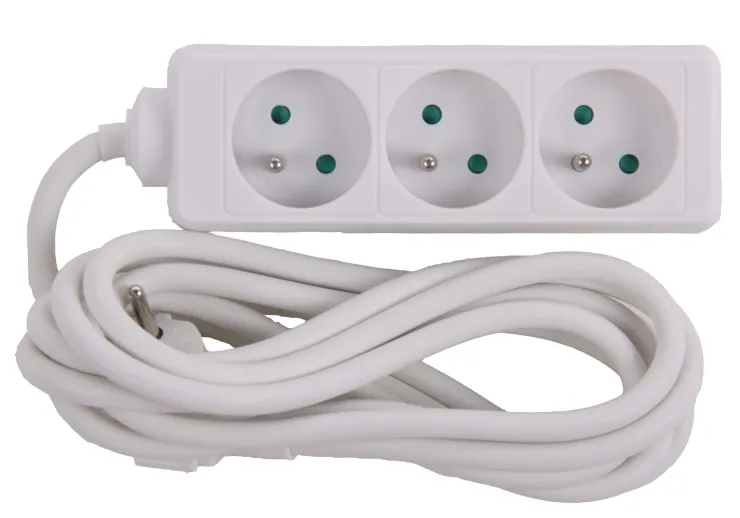 Online Bloc multi-prises avec corde 3 m blanc 3 x 16 A Rallonges Et Adaptateurs