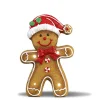 Discount Bonhomme en pain d'épice avec lumière LED 33cm Statues, Figurines Et Maisons