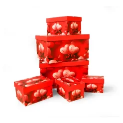 Boîte cadeau coeurs ballon Cadeaux Saint-valentin