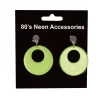 New Boucles d'Oreilles Fluo Vert Accessoires