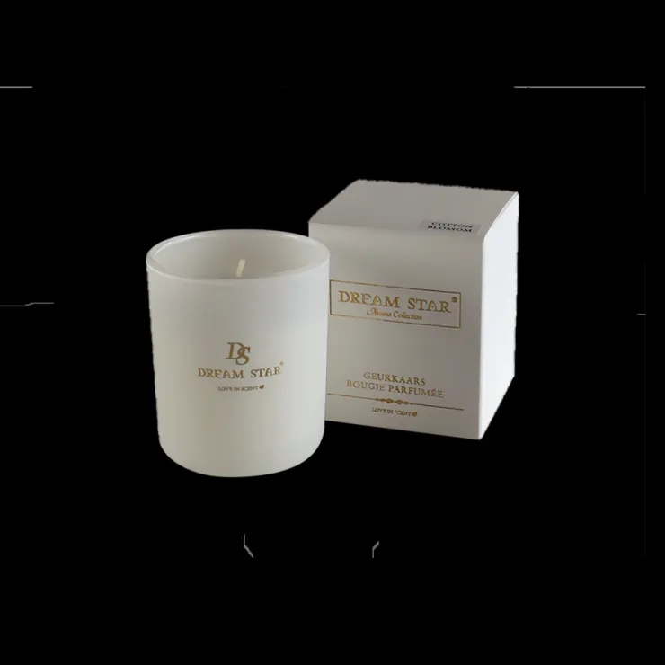 Bougie parfumée Cotton Blossom S Bougies Et Bâtonnets Parfumés|Cadeaux Saint-valentin