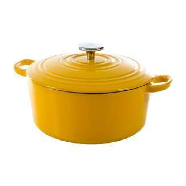 Discount Bourgogne Cocotte 28cm Yellow Casseroles Et Poêles