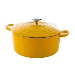 Discount Bourgogne Cocotte 24cm Yellow Casseroles Et Poêles