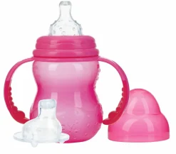 Discount Bouteille d'apprentissage 240ml rose Ustensiles De Repas
