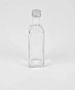 Hot Bouteille verre carré 60 ml Dragées