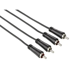 Cable audio 2 cinch - 2 cinch 5,0 m 1 star Audio
