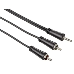 Outlet Cable audio 3,5 jack - 2 cinch stereo 1,5 m 1 star Audio