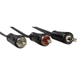 Online Cable audio jack 3,5 mm - 2 cinch 3,0 m 1 star Audio