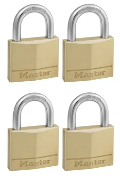 Clearance Cadenas 40 mm 6 mm diamètre 4 pins Équipement De Protection|Serrures