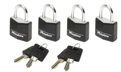 Sale Cadenas 20 mm aluminium diamètre 3 mm noir Serrures