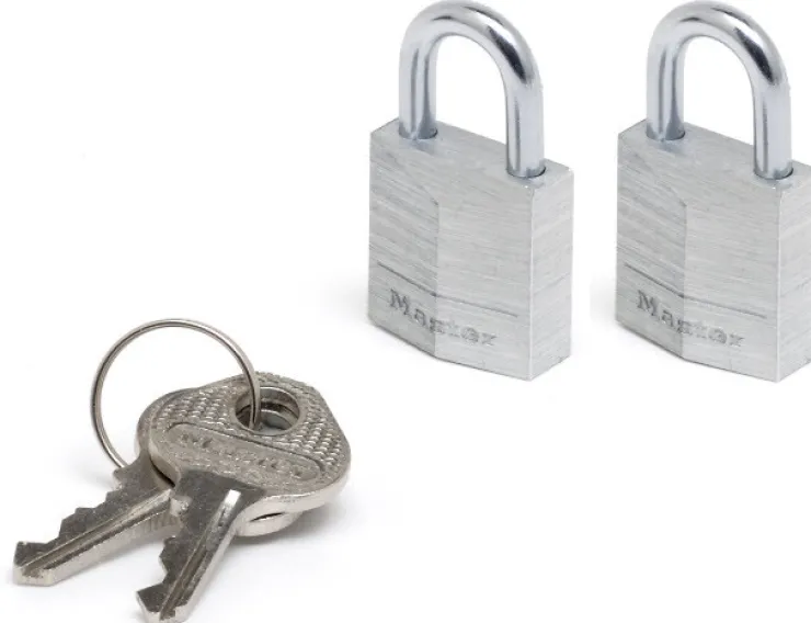 Best Cadenas 20 mm aluminium diamètre 3 mm 3 pins Serrures