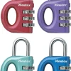 Cadenas 32 mm avec code de 3 chiffres Serrures