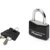 Outlet Cadenas 40 mm diamètre 6 mm 4 pins noir Serrures