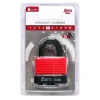 Hot Cadenas 40 mm rouge + 2 clés Serrures