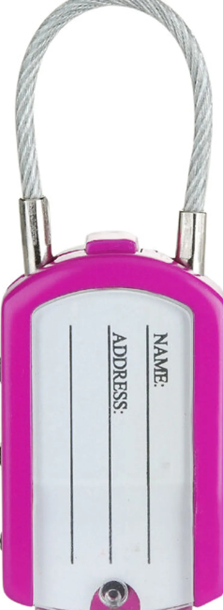 New Cadenas 2 x 30 mm label adresse Serrures