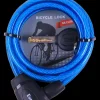 Clearance Cadenas chaîne avec clé bleu 8 x 1800 Accessoires Vélo
