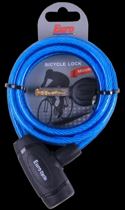 Clearance Cadenas chaîne avec clé bleu 8 x 1800 Accessoires Vélo