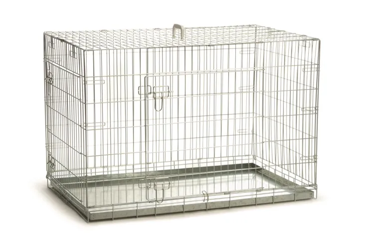 Best Cage zinguée 2 portes 106 cm XL Maisons|Transport