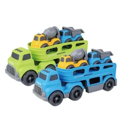 New Camion de Transport Cinétique - Avec 4 Mini Véhicules - Lumière et Son Véhicules