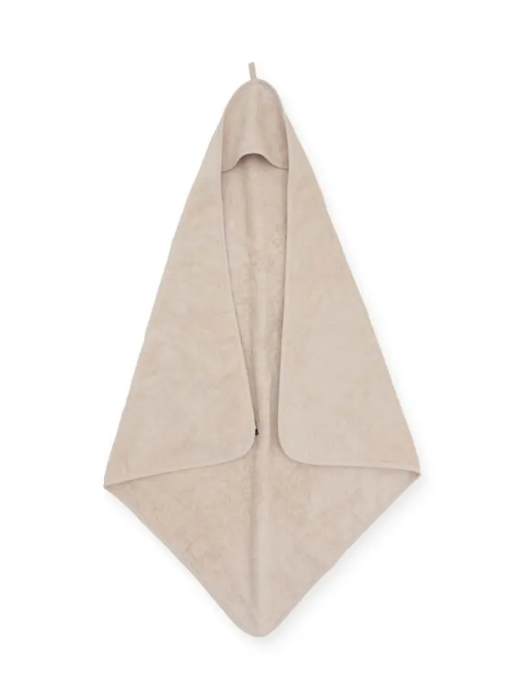 Outlet Cape de bain 75 x 75 cm Nougat éponge Textiles De Bain